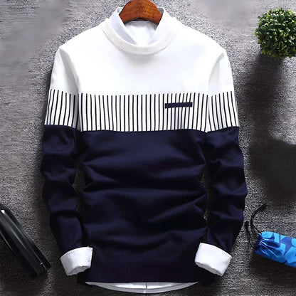 Cotton Blend navy color Full Sleeves T-Shirts