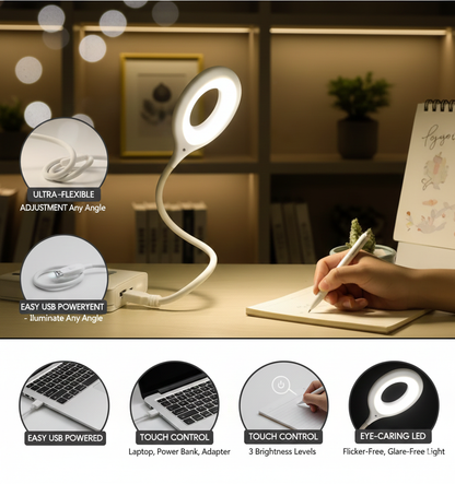LED Light Flexible  Desk Lamp